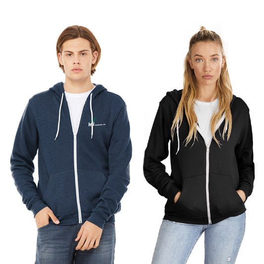 BELLA+CANVAS Unisex Sponge Fleece Full-Zip Hoodie