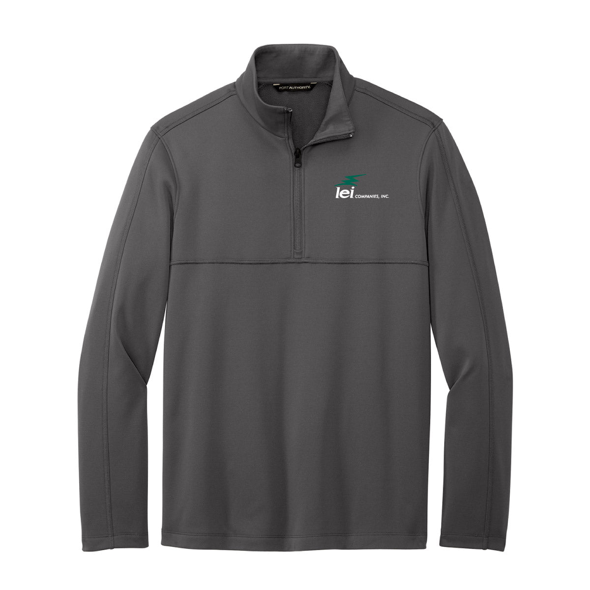 Mens Port Authority Smooth Fleece 1/4-Zip