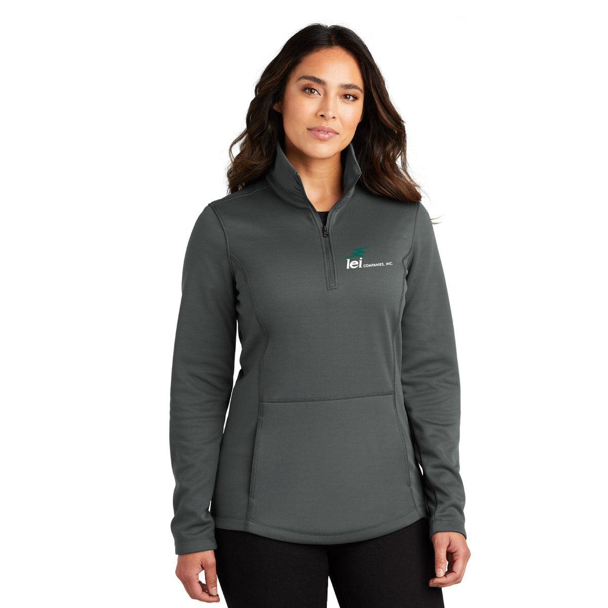 Womens Port Authority Smooth Fleece 1/4-Zip