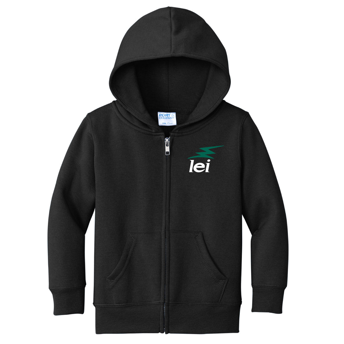 Toddler Core Fleece Full Zip Hoodie