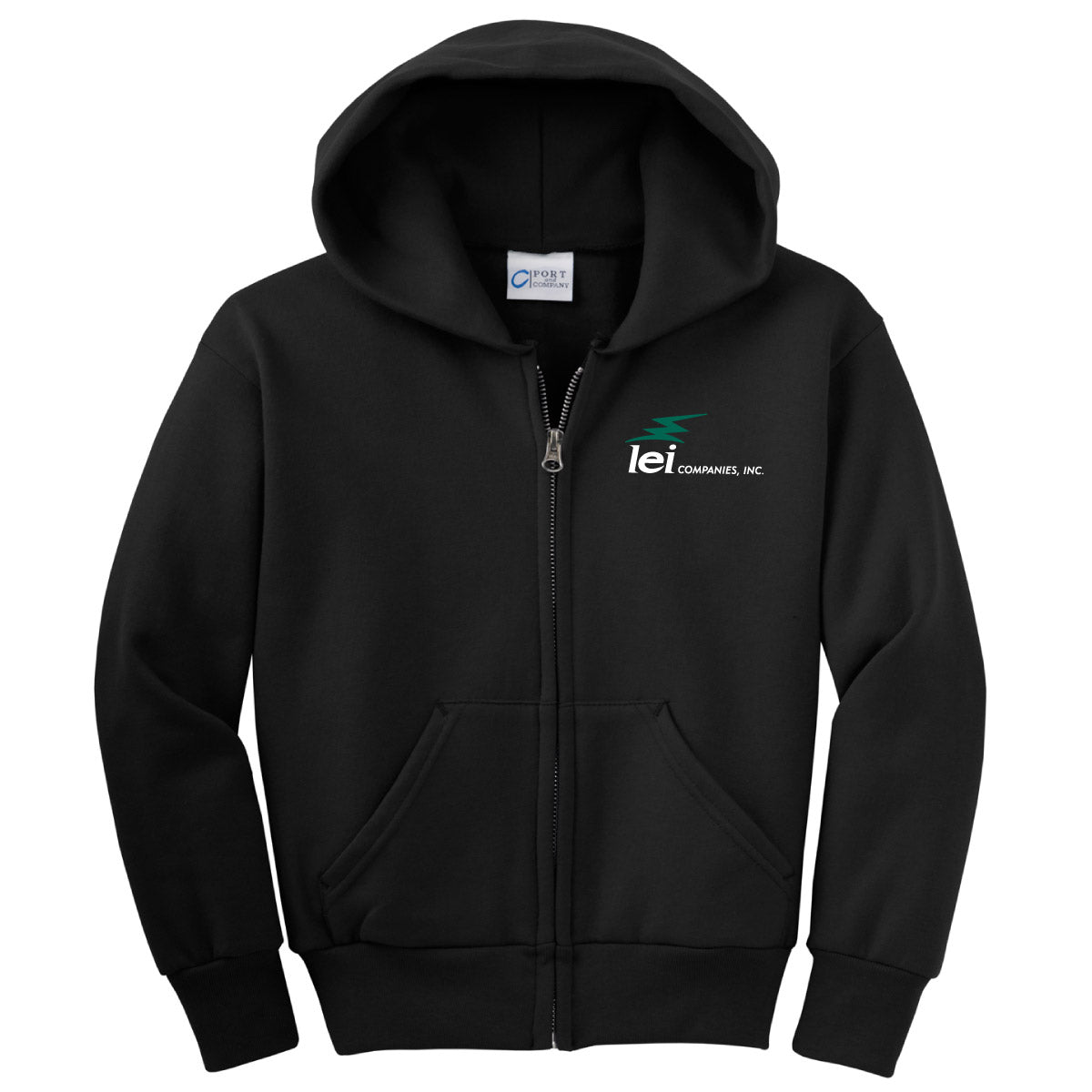 Youth Core Fleece Full Zip Hoodie