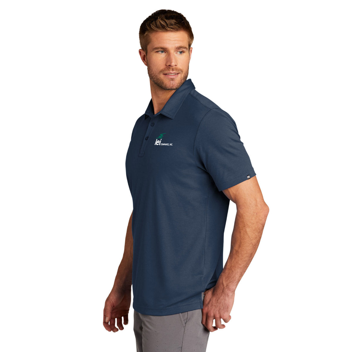 Mens TravisMathew Oceanside Solid Polo – LEI Company Store